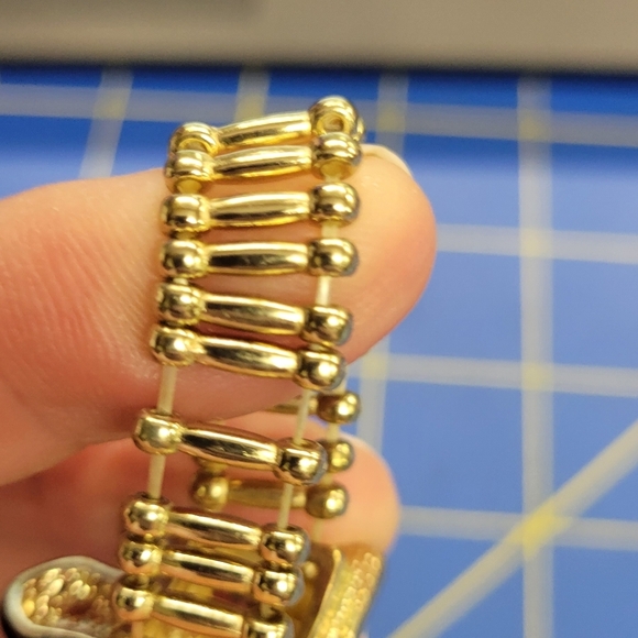 Frog Rhinestone Silver Tone Adjustable Ring - Picture 6 of 6